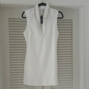 NWT The Upside sleeveless Palma tennis dress white, size XS